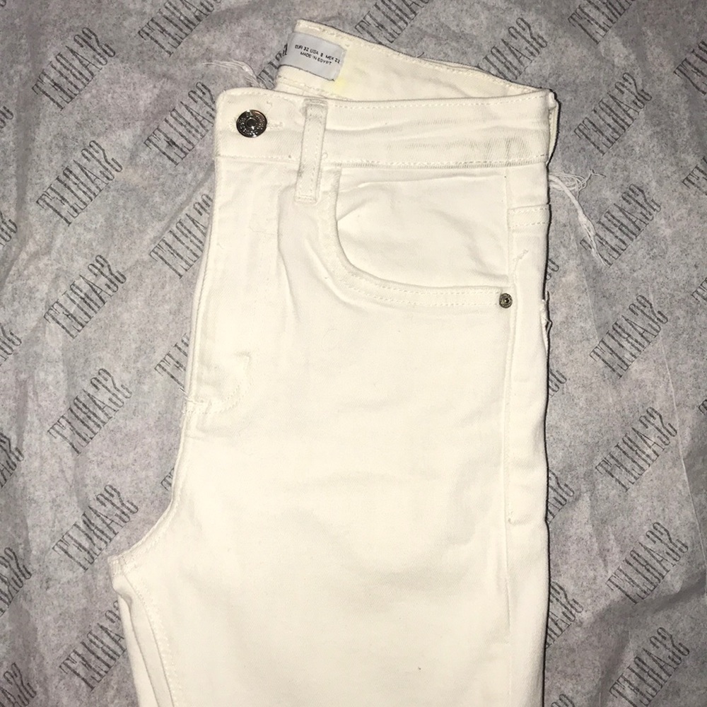 White Zara Jeans